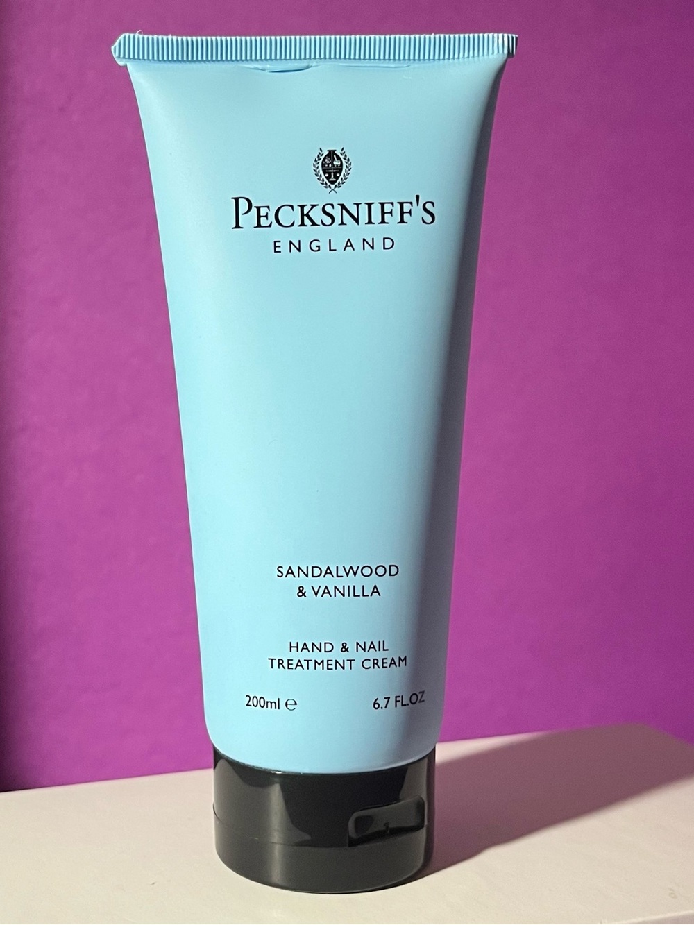 PECKSNIFF’S Sandalwood & Vanilla Hand & Nail Treatment Cream(brand new, unused)